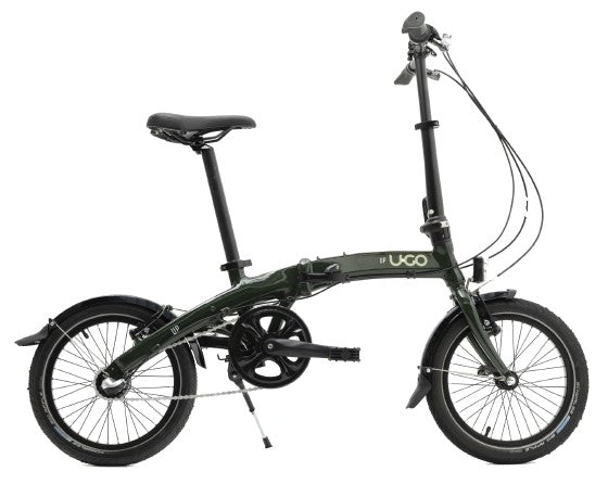 Bicycle de pliage UGO 20 U -go i3 V -Brake - Nexus 3 Speed - Moss Green