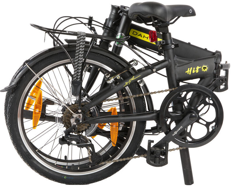 Dahon Folding Bike 20 Hit D6 mit V -Brems - (Tonhöhe) Matt Black