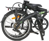 Dahon Folding Bike 20 Vybe D7 Shadow with V -Brake - (Shadow) Matt Black