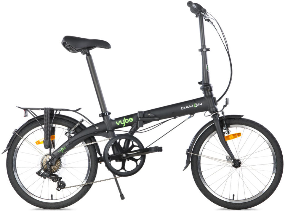 Dahon Folding Bike 20 Vybe D7 Shadow with V -Brake - (Shadow) Matt Black