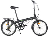 Dahon Folding Bike 20 Vybe D7 Shadow with V -Brake - (Shadow) Matt Black