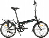 Dahon dobring Bike 20 Mariner D8 com V -Brake - (Obsidian) Black