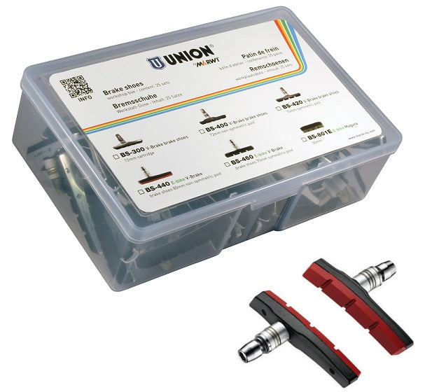 Marwi Union Velgrem Blocks BS-440 V-Brake 80 mm (25pr)