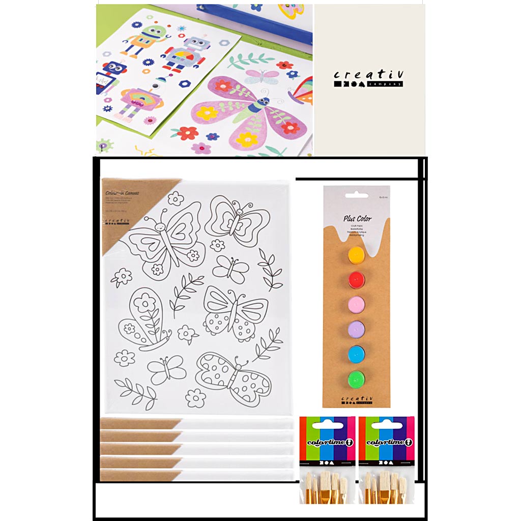 Creativ company klein baliedisplay, category, schilderen, kinderen, 38 eenh. 1 stuk