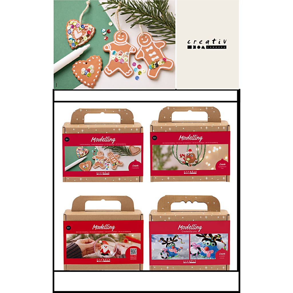 Creativ company klein baliedisplay, category, kerstmis, kinderen, 36 eenh. 1 stuk
