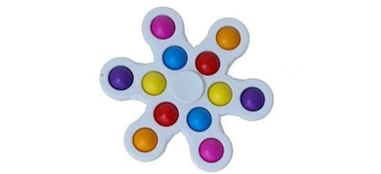 Jonotoys magiska fidget spinner 12 pop kristall