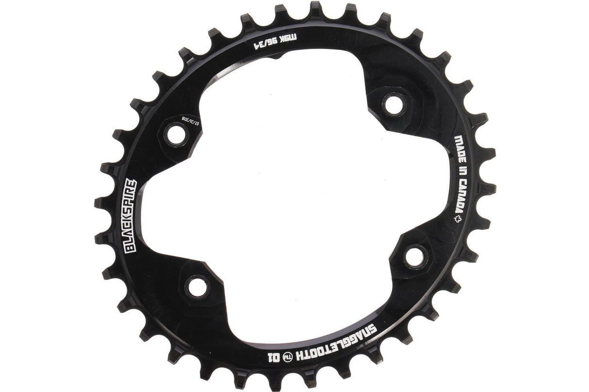 BlackSpire - - Chain top Snaggletooth Oval XTR M9000 96 34