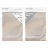 Craft perfect by tonic studios craft perfect • pearlescent card a4 250g coffee cream 5pcs