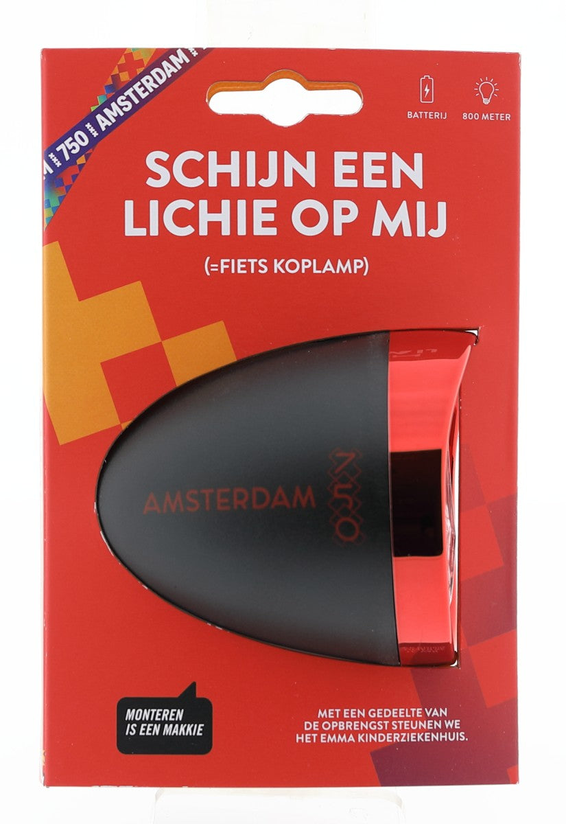 NewLooxs headlight Amsterdam 750 battery