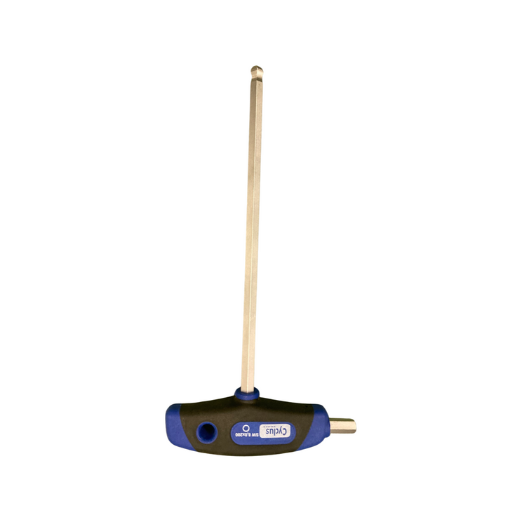 T-grip ball head Allen key 8mm 200mm long cycle 720616