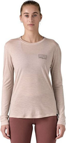 Patagonia Capilene Cool Merino Graphic Long-Sleeved Women's Jersey