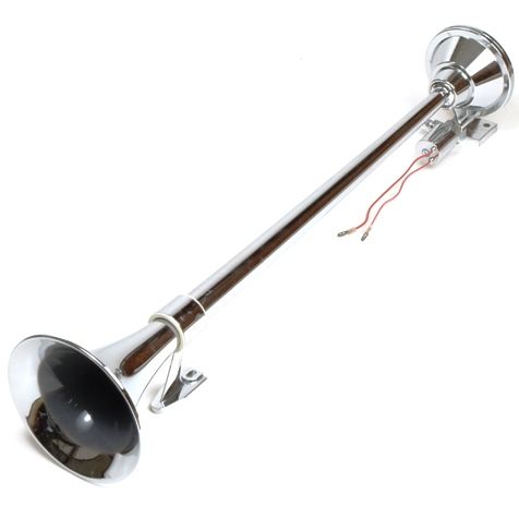 Buzina de ar 64 cm. 12 24v cromado