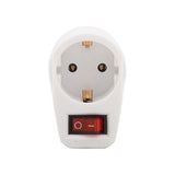 Plug through with switch