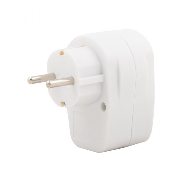 Plug through with switch