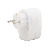 Plug through with switch