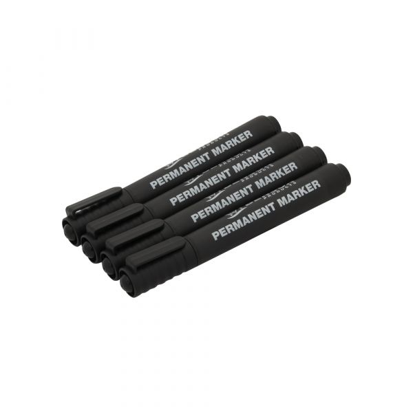 Set of 4 black markers