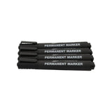 Set of 4 black markers
