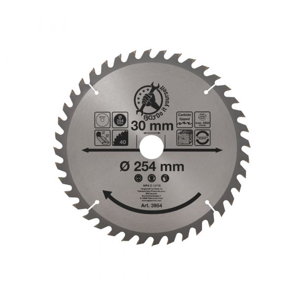 Pila čepel 254 mm, 40 zubů
