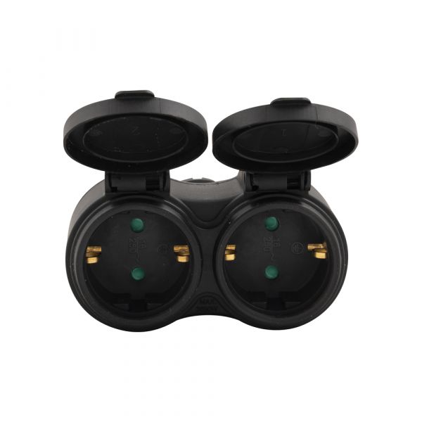 Plug duo course + ra with valve