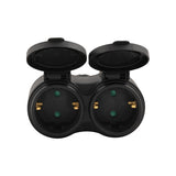Plug duo course + ra with valve