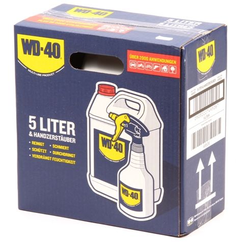 WD40 5 mit Sprühflasche 5-Liter