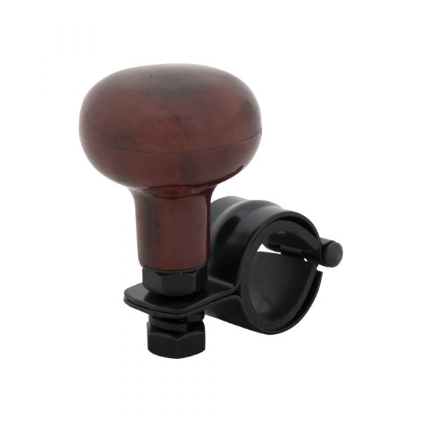 Steering button wood in blister