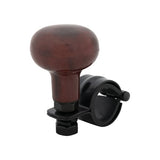 Steering button wood in blister