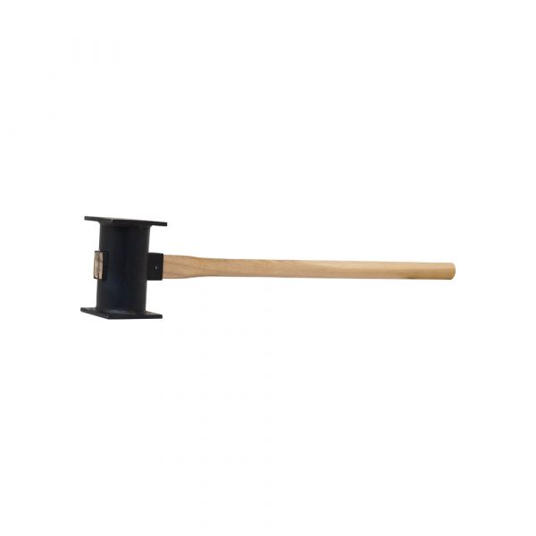 Gartenhammer mit Stahl 90 cm.