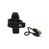 AC -cykellampe bag genopladelig