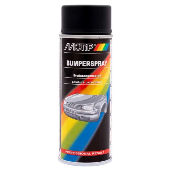 Spray can 400ml bumperspray black