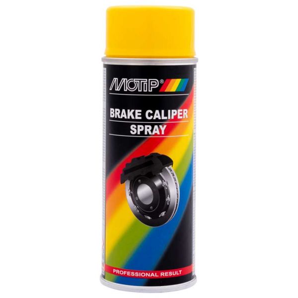 Caliper spray yellow
