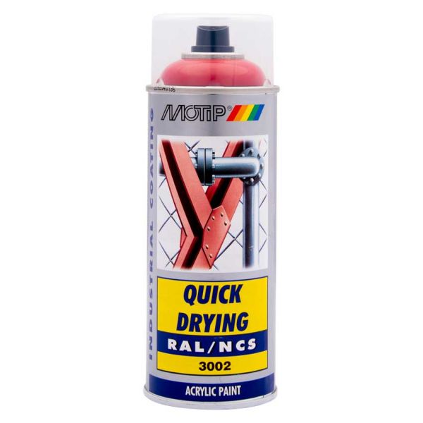 Industrijski RAL3002 400 ml. Motip