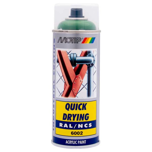 Průmyslový RAL6002 400 ml. Motip
