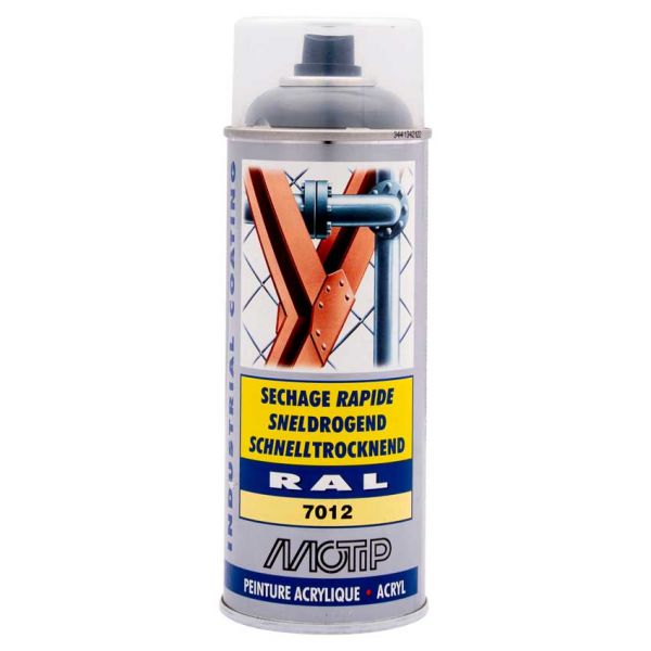 Industrial RAL 7012 400 ml. Motip
