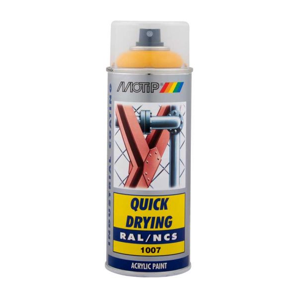 Industrijski RAL1007 400 ml. Motip