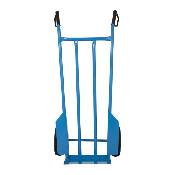 Ręczna ciężarówka niebieska 200 kg.