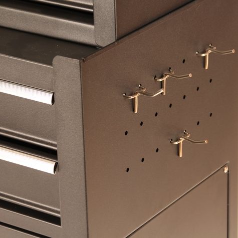 Topgear Tool trolley TOPGEAR black