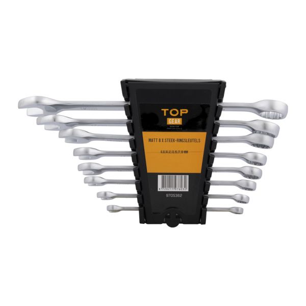 TopGear TopGear 8 x stab ring keys Matt finish