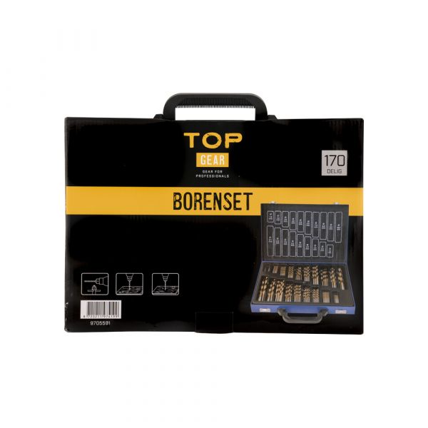 TopGear TopGear drilling set 170 -piece Professional