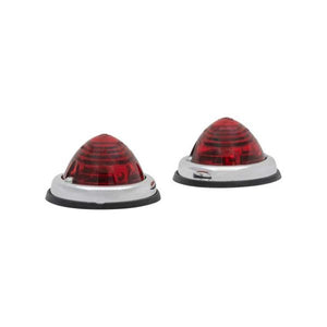 Position lampe rød, 2 stykker