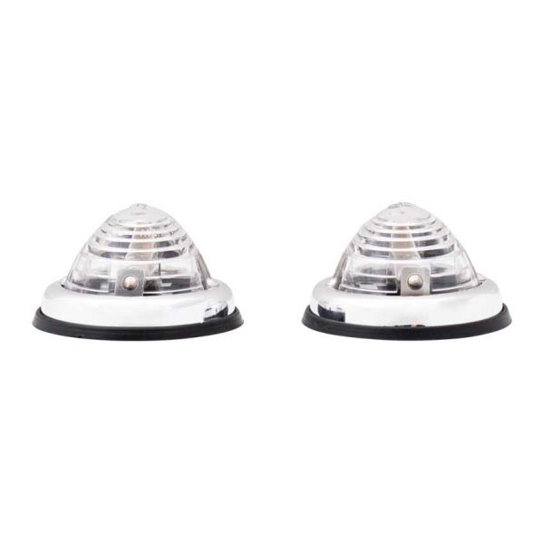 Placera lampan vit, 2 stycken