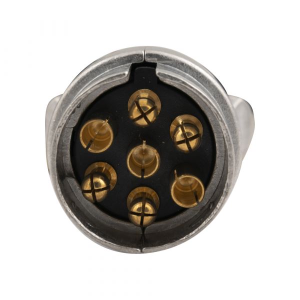 Trailereck Plug 7 Poly Metal, Blasen