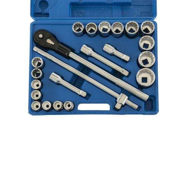 Topgear TOPGEAR Bosca soicéad 3 4, gairmiúla 22-píosa mm.