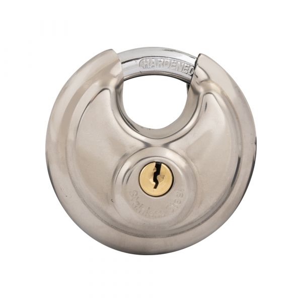 Trailergear trailergear discuss lock hardened stainless steel 70 mm