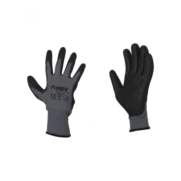Glove PU Economy Black