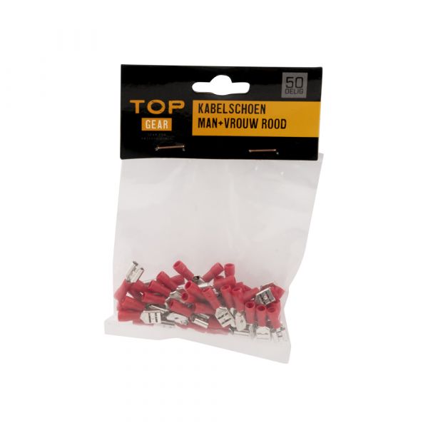 TopGear Topgear Cable Shoe M V 50-Dlg Red