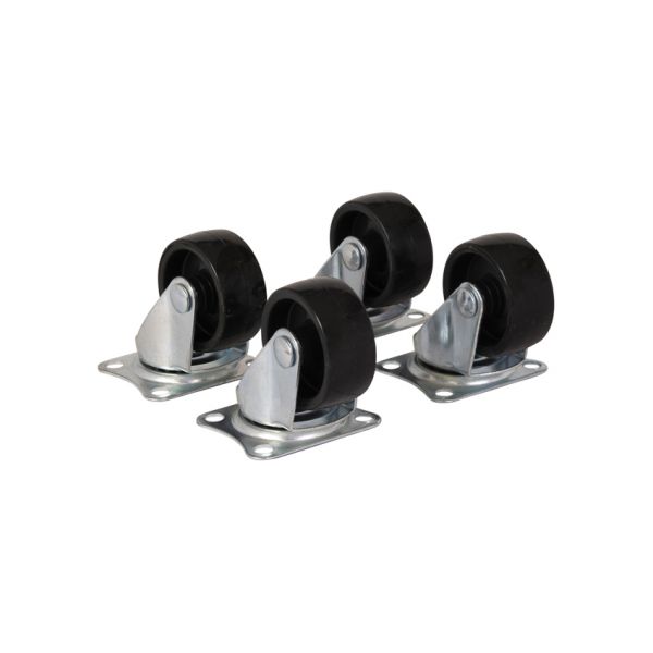 Trailergear trailergear 4 x Zwenkwiel 40 mm. black