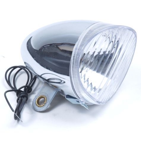 Headlight Chrome Bicycle*