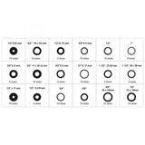 Topgear TOPGEAR Tömítőgyűrűk ass. 141 db