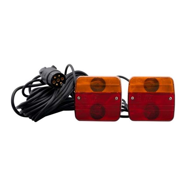 Trailergear trailergear lighting set 7.5 m 7-pin+ magnet
